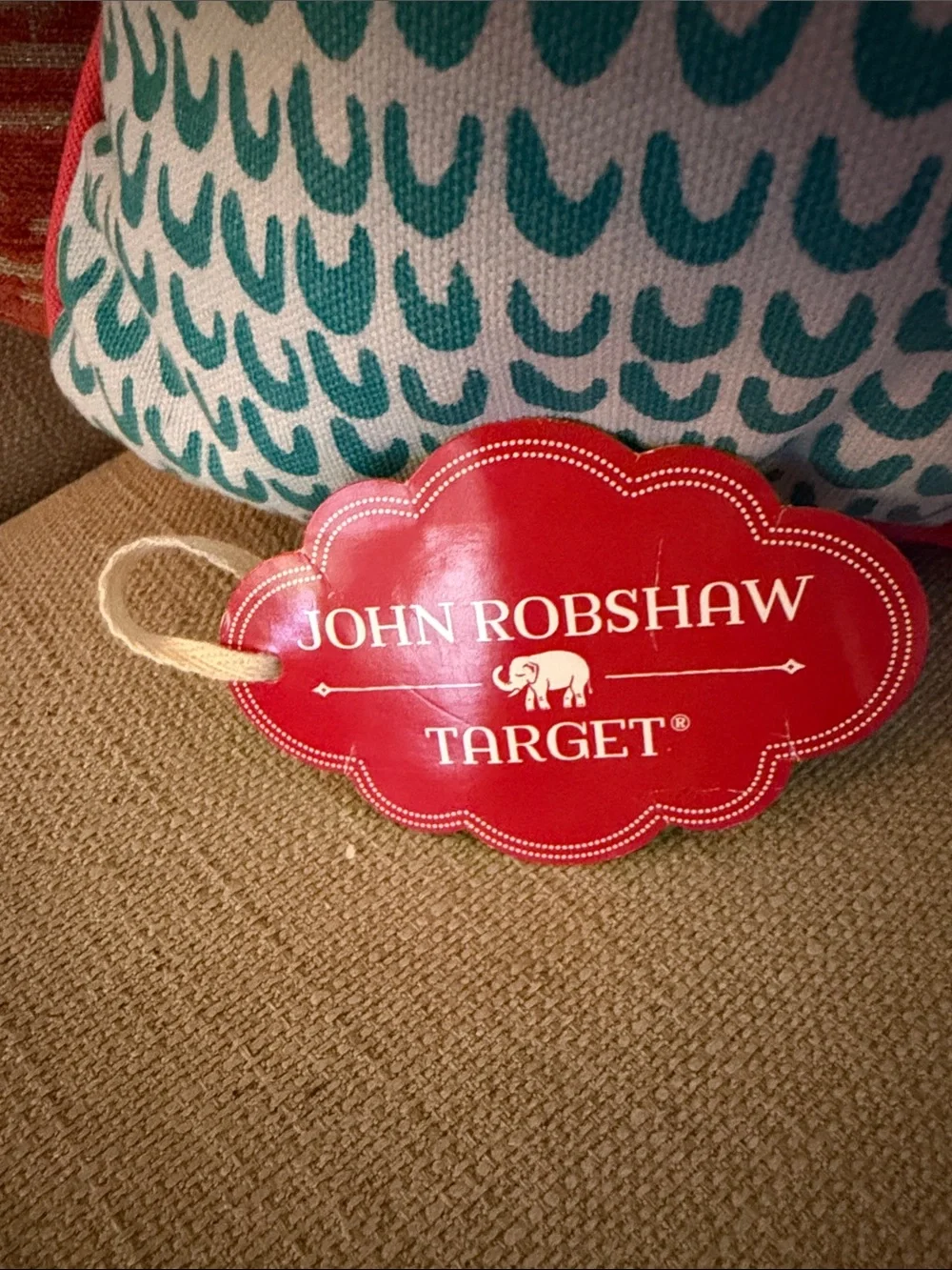 John Robshaw for Target Elephant Pillow NET
